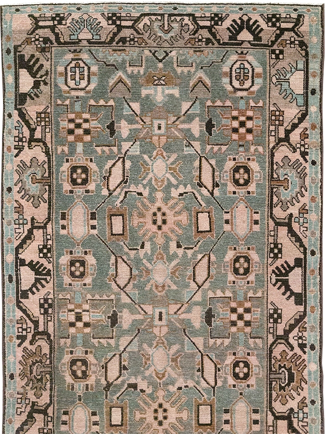 Vintage Persian Malayer Runner, No.32882 - Galerie Shabab