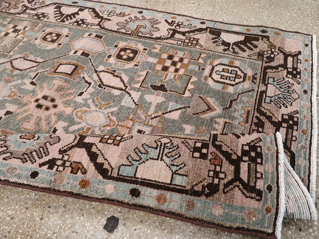 Vintage Persian Malayer Runner, No.32882 - Galerie Shabab