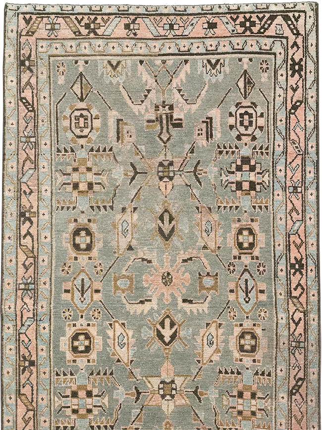 Vintage Persian Malayer Long Runner, No.32883 - Galerie Shabab