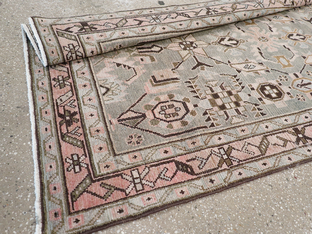 Vintage Persian Malayer Long Runner, No.32883 - Galerie Shabab