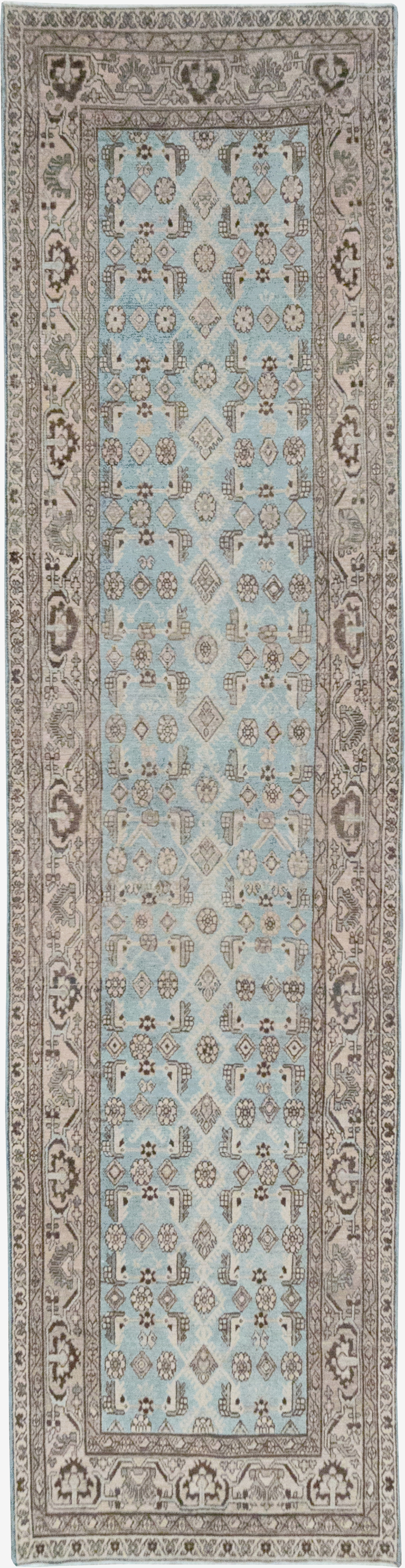 Vintage Persian Malayer Runner, No.32886 - Galerie Shabab