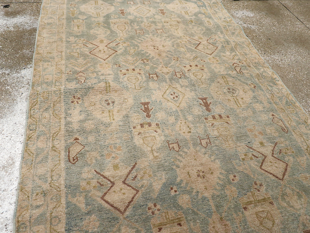 Vintage Persian Malayer Runner, No.32887 - Galerie Shabab