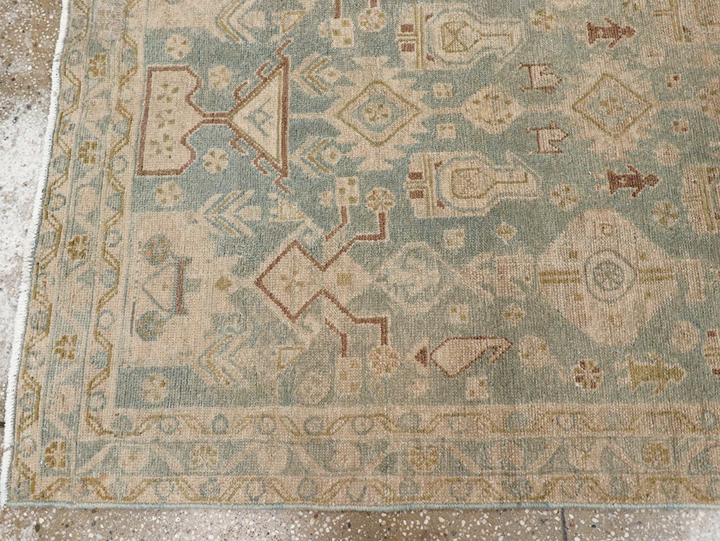 Vintage Persian Malayer Runner, No.32887 - Galerie Shabab