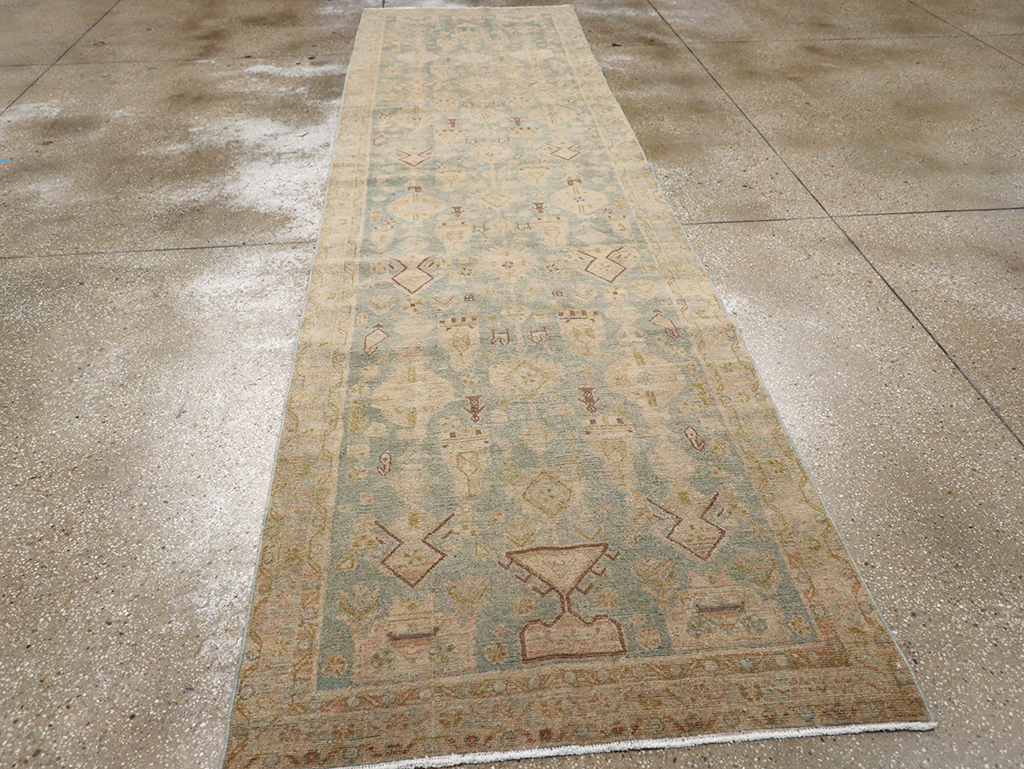 Vintage Persian Malayer Runner, No.32887 - Galerie Shabab