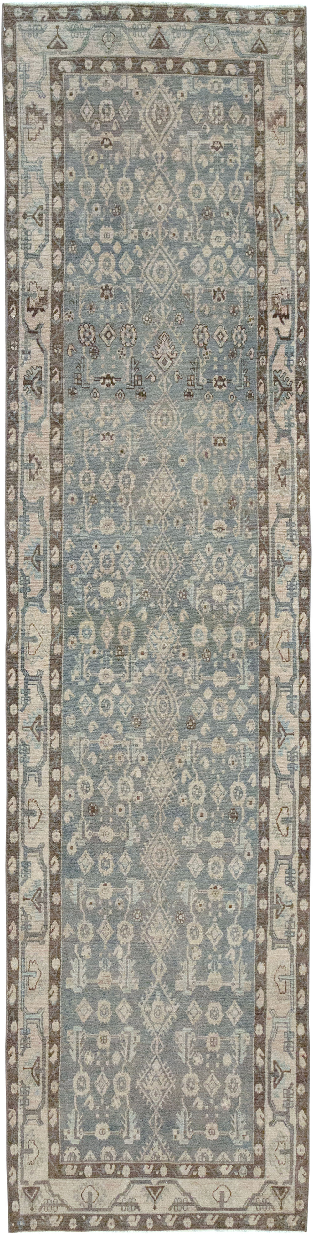 Vintage Persian Malayer Runner, No.32889 - Galerie Shabab