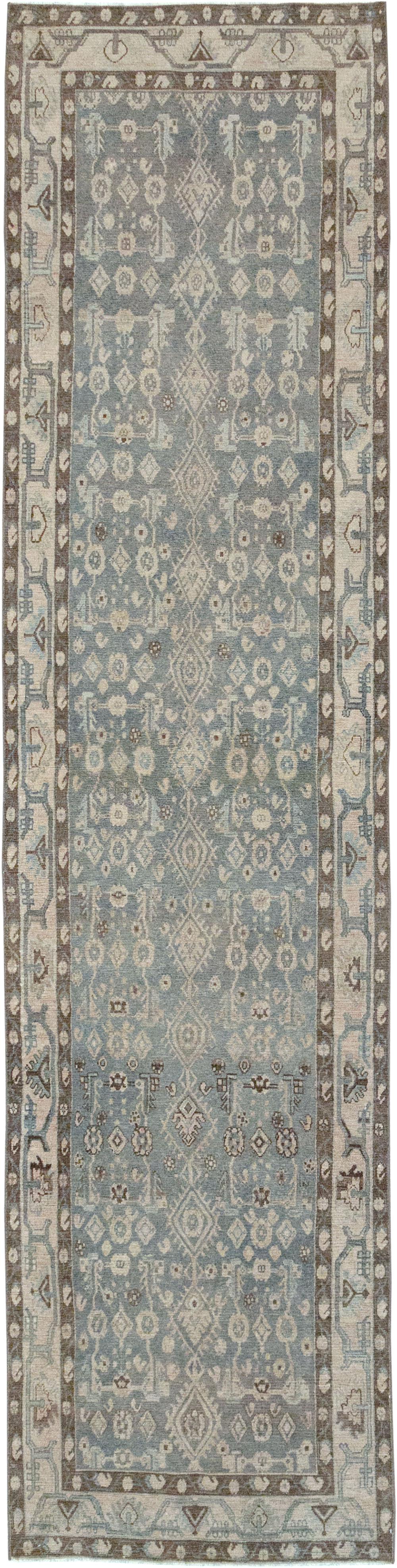Vintage Persian Malayer Runner, No.32889 - Galerie Shabab