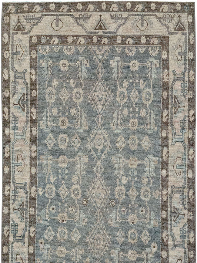Vintage Persian Malayer Runner, No.32889 - Galerie Shabab