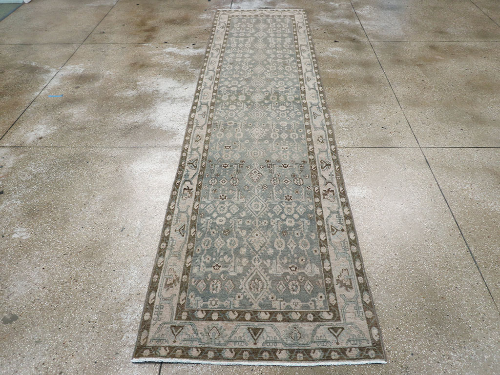 Vintage Persian Malayer Runner, No.32889 - Galerie Shabab