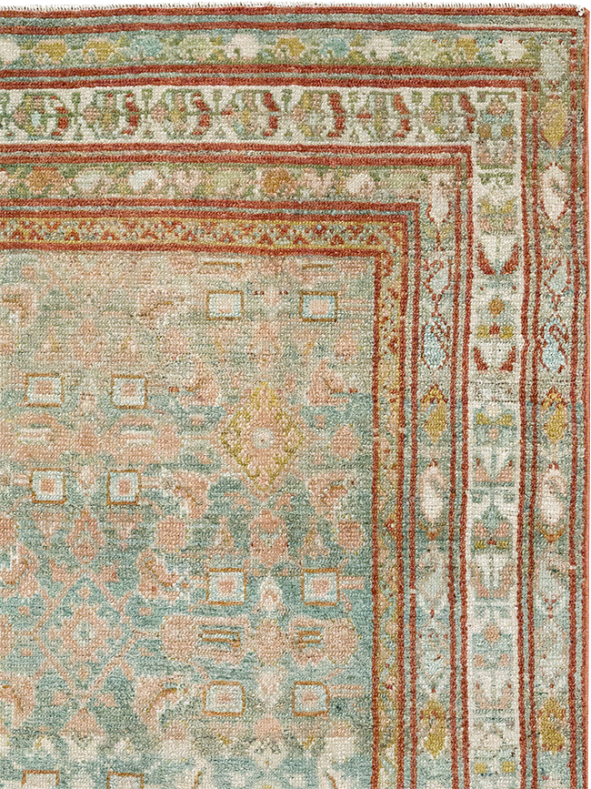 Antique Persian Malayer Accent Rug, No.32890 - Galerie Shabab
