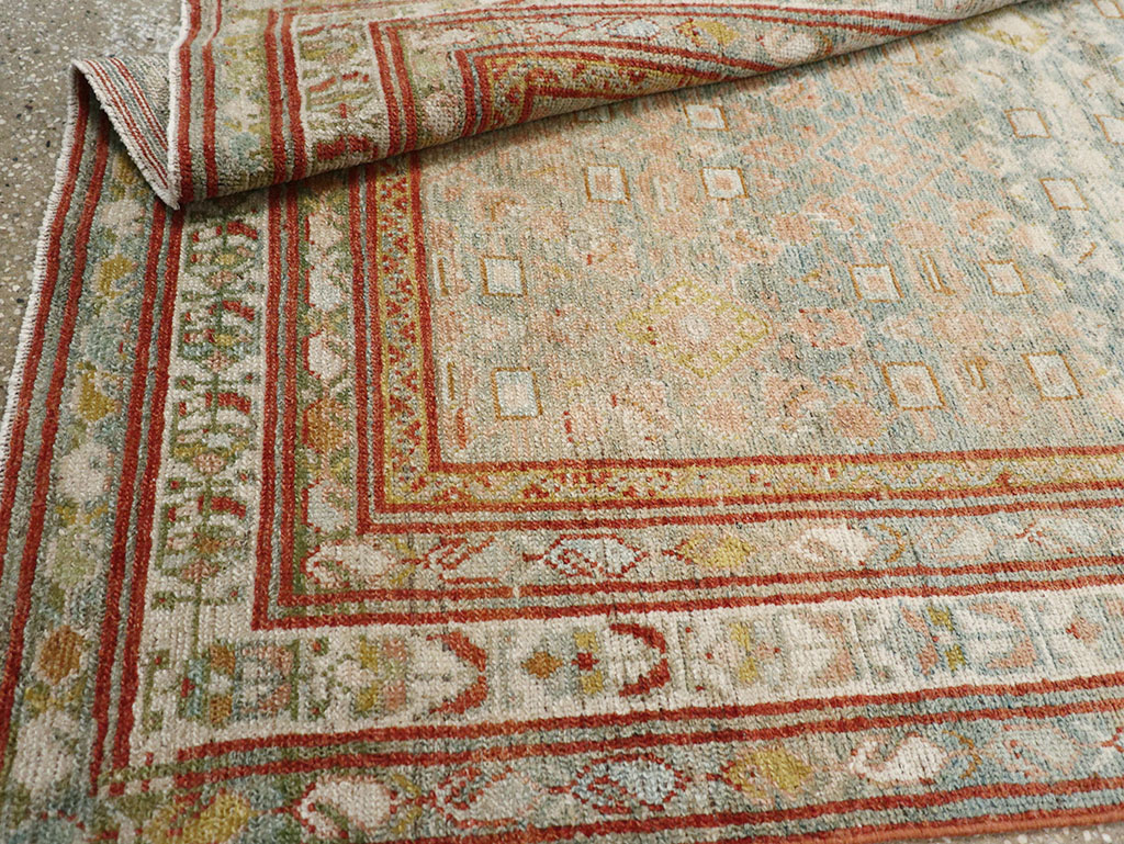 Antique Persian Malayer Accent Rug, No.32890 - Galerie Shabab