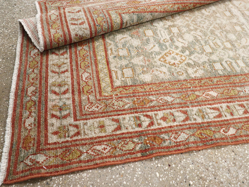 Antique Persian Malayer Accent Rug, No.32891 - Galerie Shabab