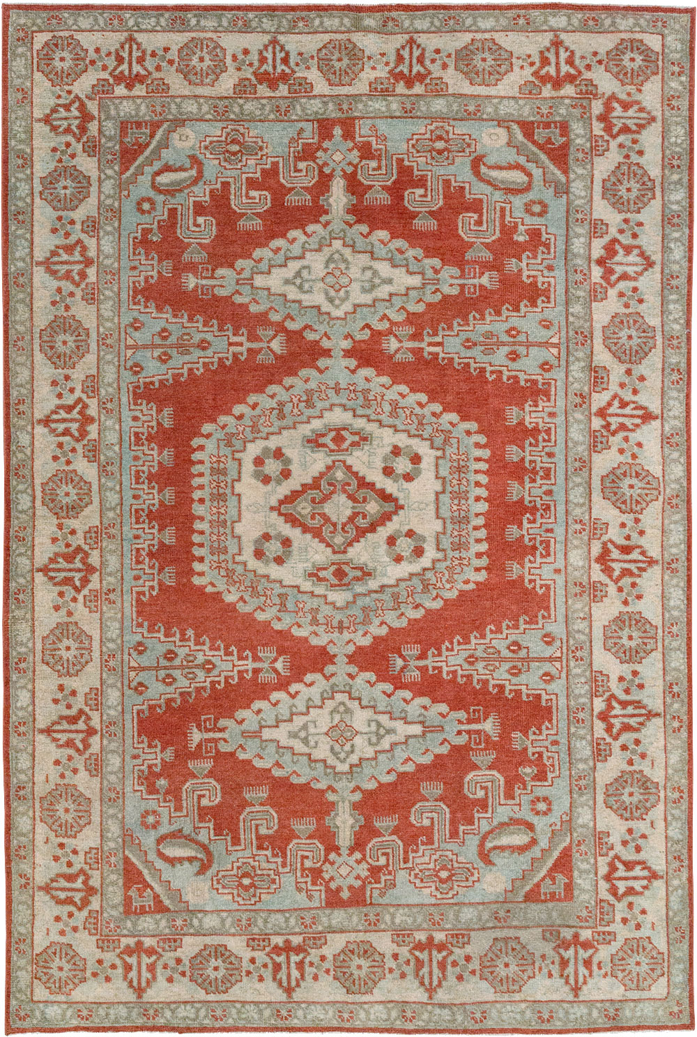 Vintage Persian Veece Accent Rug, No.32906 - Galerie Shabab