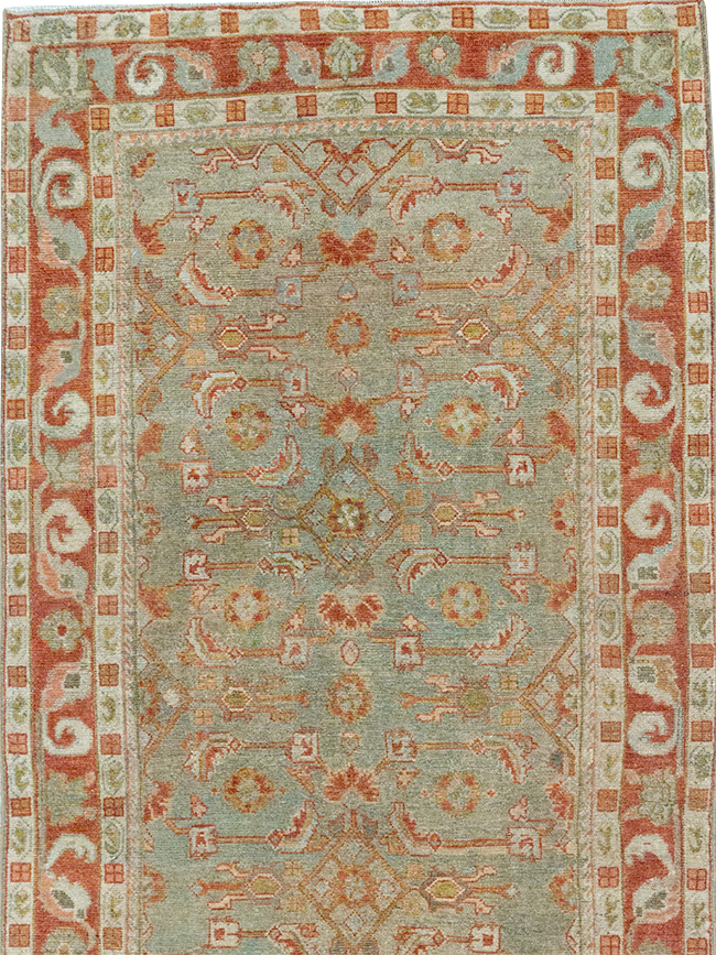 Vintage Persian Malayer Runner, No.32911 - Galerie Shabab