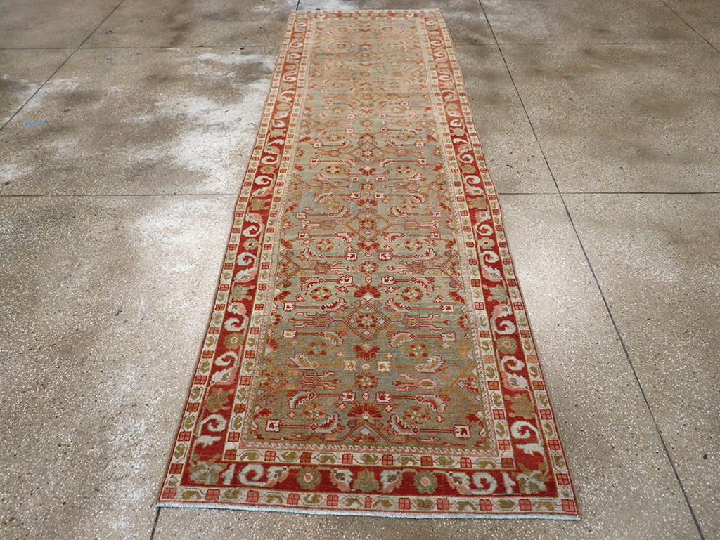 Vintage Persian Malayer Runner, No.32911 - Galerie Shabab