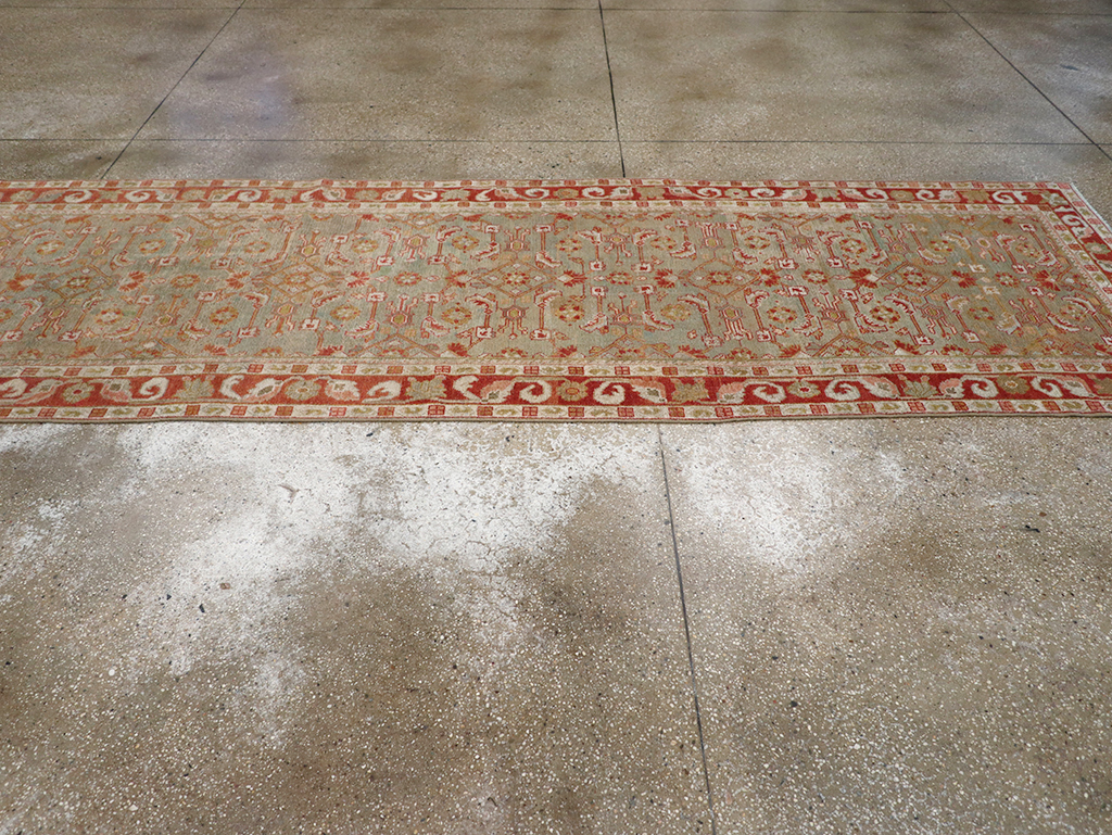 Vintage Persian Malayer Runner, No.32911 - Galerie Shabab