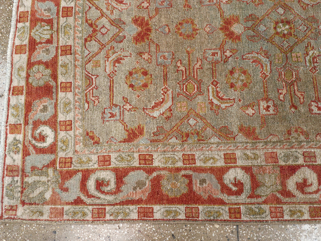 Vintage Persian Malayer Runner, No.32911 - Galerie Shabab