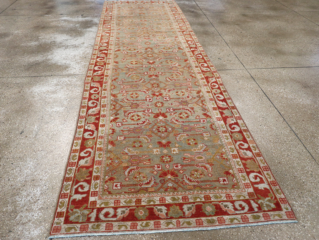 Vintage Persian Malayer Runner, No.32911 - Galerie Shabab