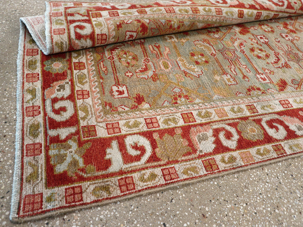 Vintage Persian Malayer Runner, No.32911 - Galerie Shabab