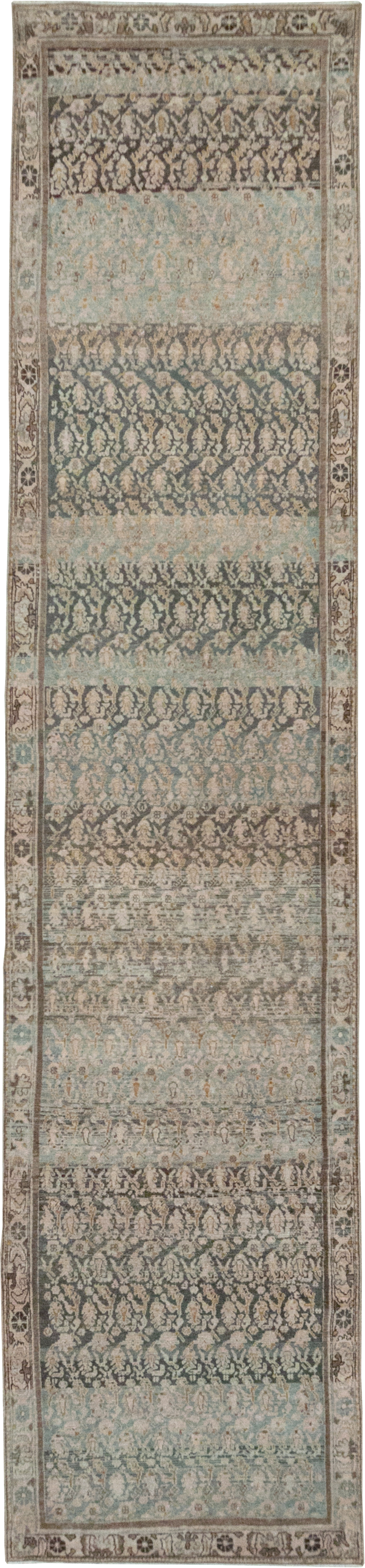 Antique Persian Malayer Long Runner, No.32912 - Galerie Shabab
