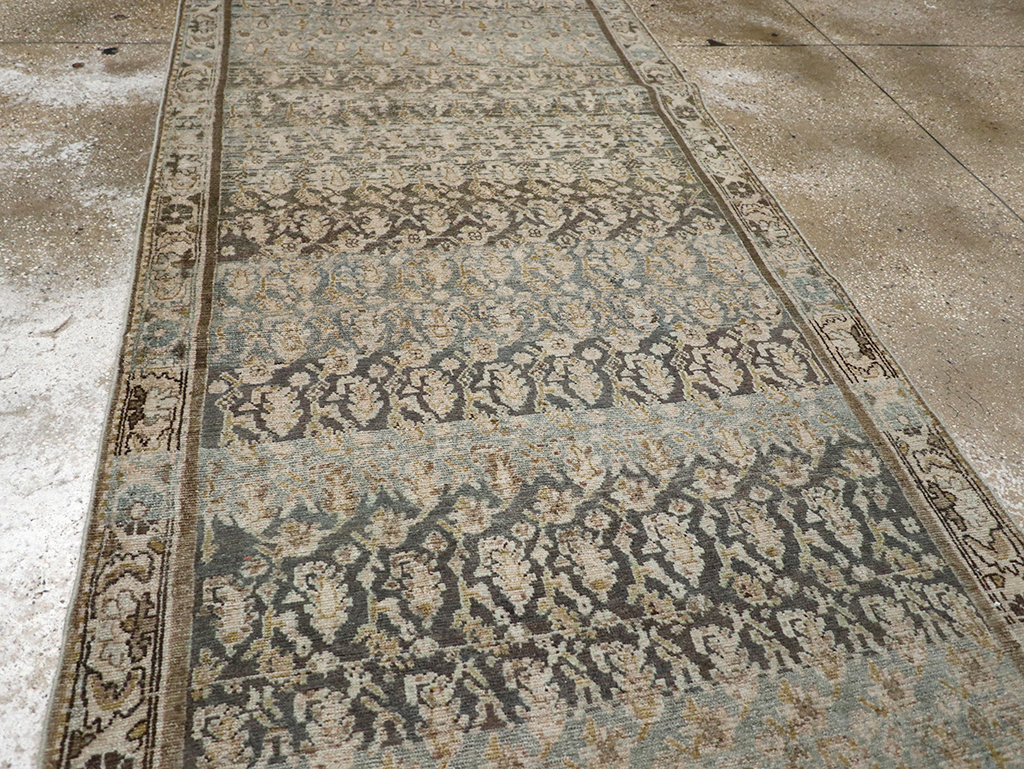Antique Persian Malayer Long Runner, No.32912 - Galerie Shabab