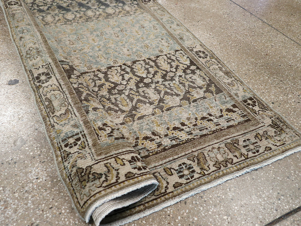 Antique Persian Malayer Long Runner, No.32912 - Galerie Shabab