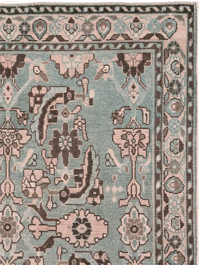 Vintage Persian Malayer Gallery Rug, No.32913 - Galerie Shabab