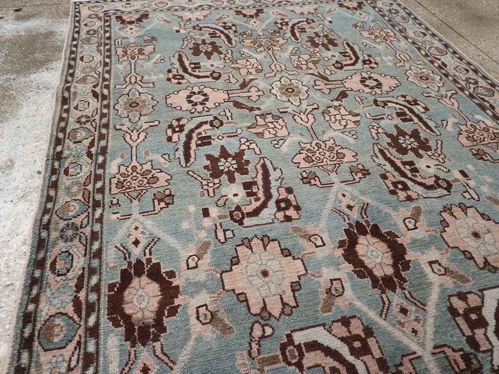 Vintage Persian Malayer Gallery Rug, No.32913 - Galerie Shabab