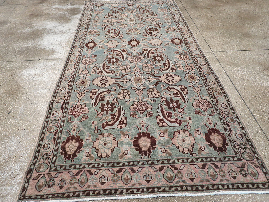 Vintage Persian Malayer Gallery Rug, No.32913 - Galerie Shabab