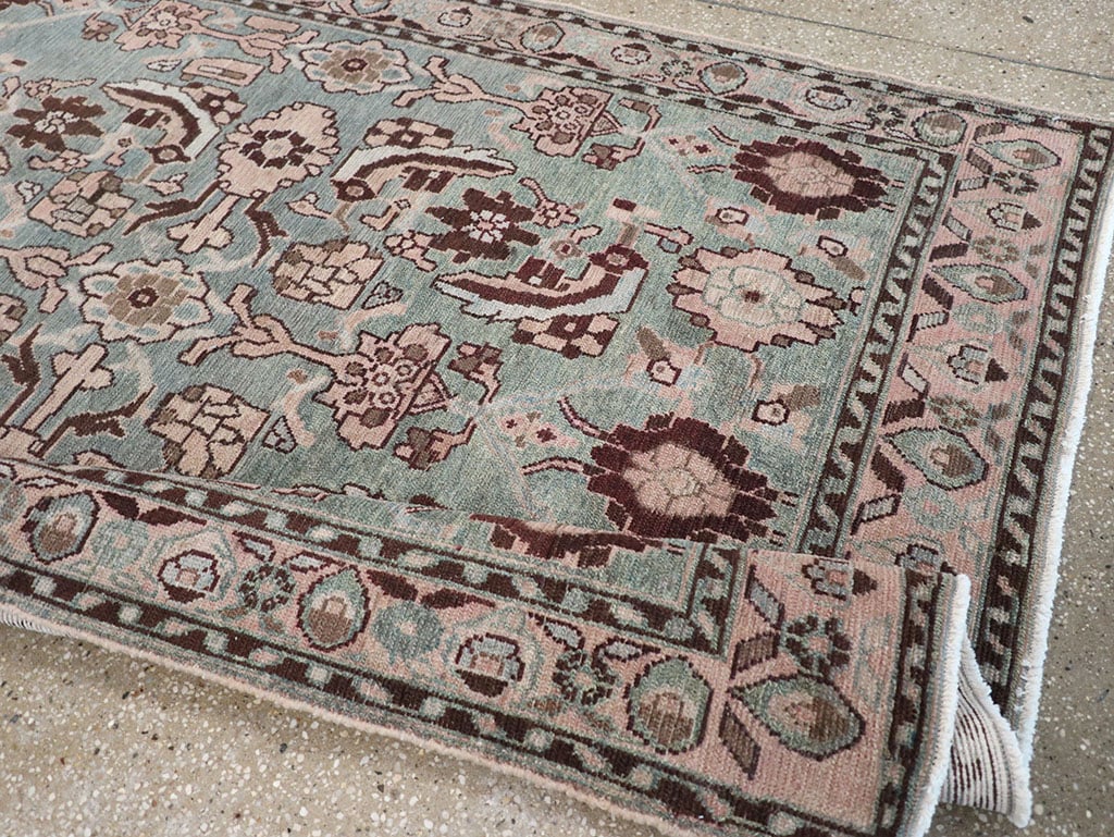 Vintage Persian Malayer Gallery Rug, No.32913 - Galerie Shabab