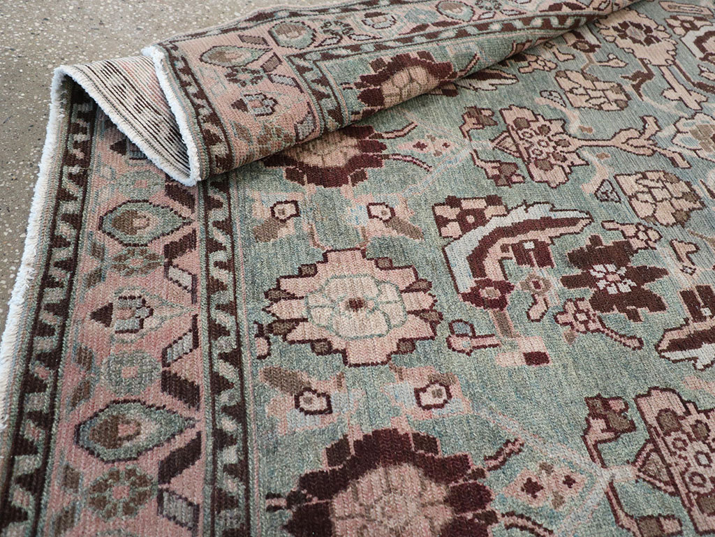 Vintage Persian Malayer Gallery Rug, No.32913 - Galerie Shabab