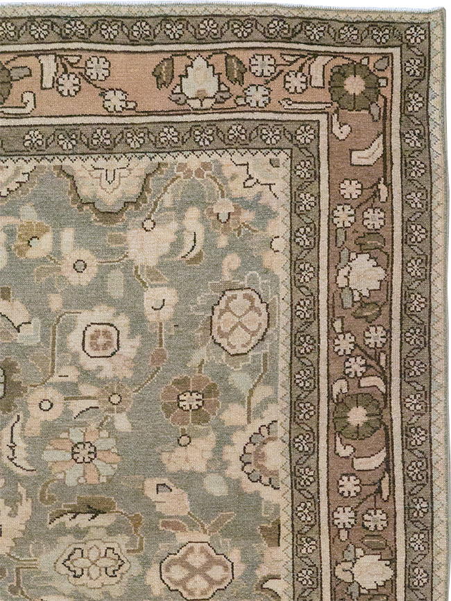 Vintage Persian Malayer Accent Rug, No.32914 - Galerie Shabab