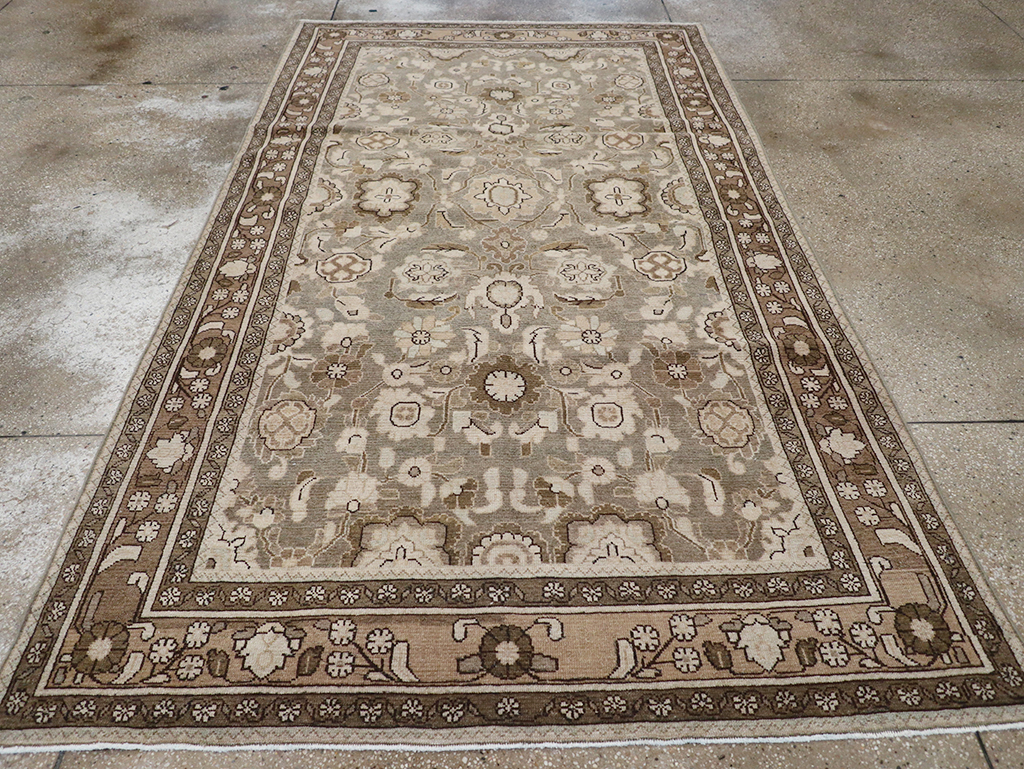Vintage Persian Malayer Accent Rug, No.32914 - Galerie Shabab