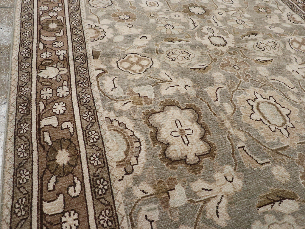 Vintage Persian Malayer Accent Rug, No.32914 - Galerie Shabab