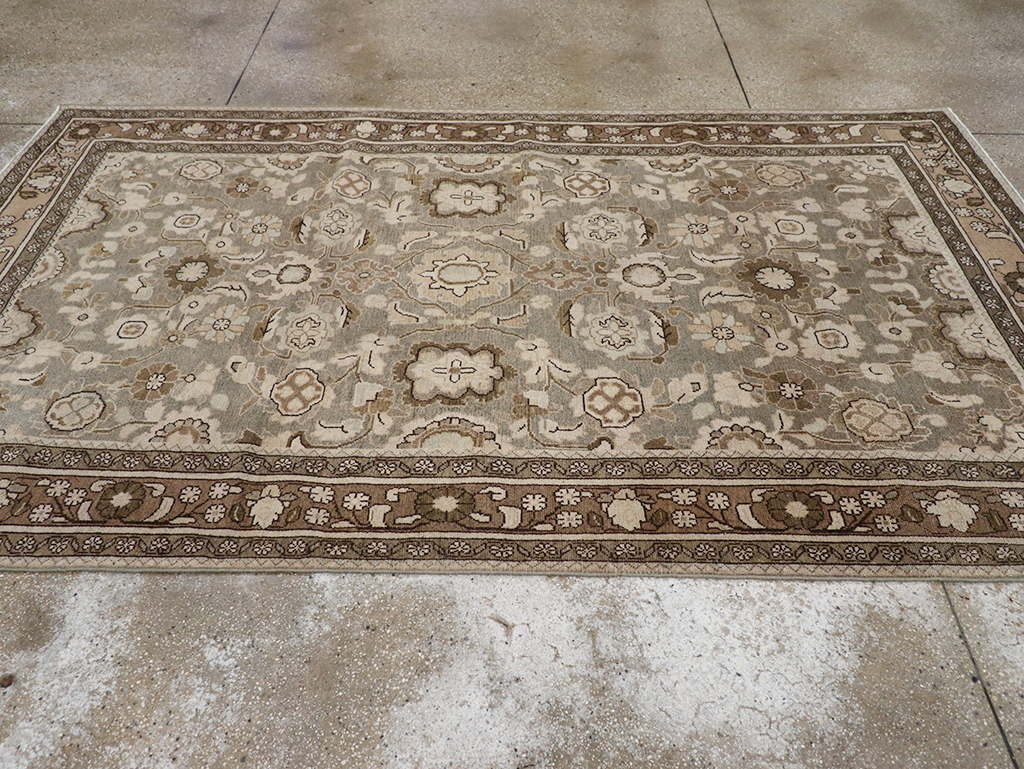 Vintage Persian Malayer Accent Rug, No.32914 - Galerie Shabab
