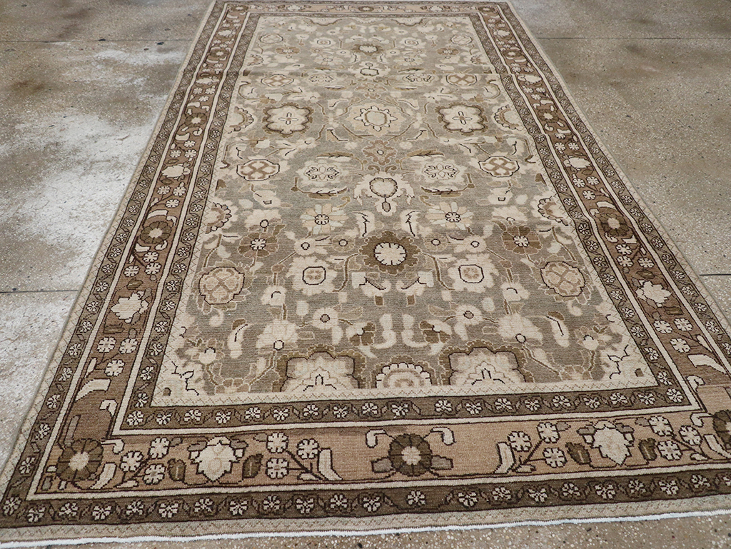 Vintage Persian Malayer Accent Rug, No.32914 - Galerie Shabab