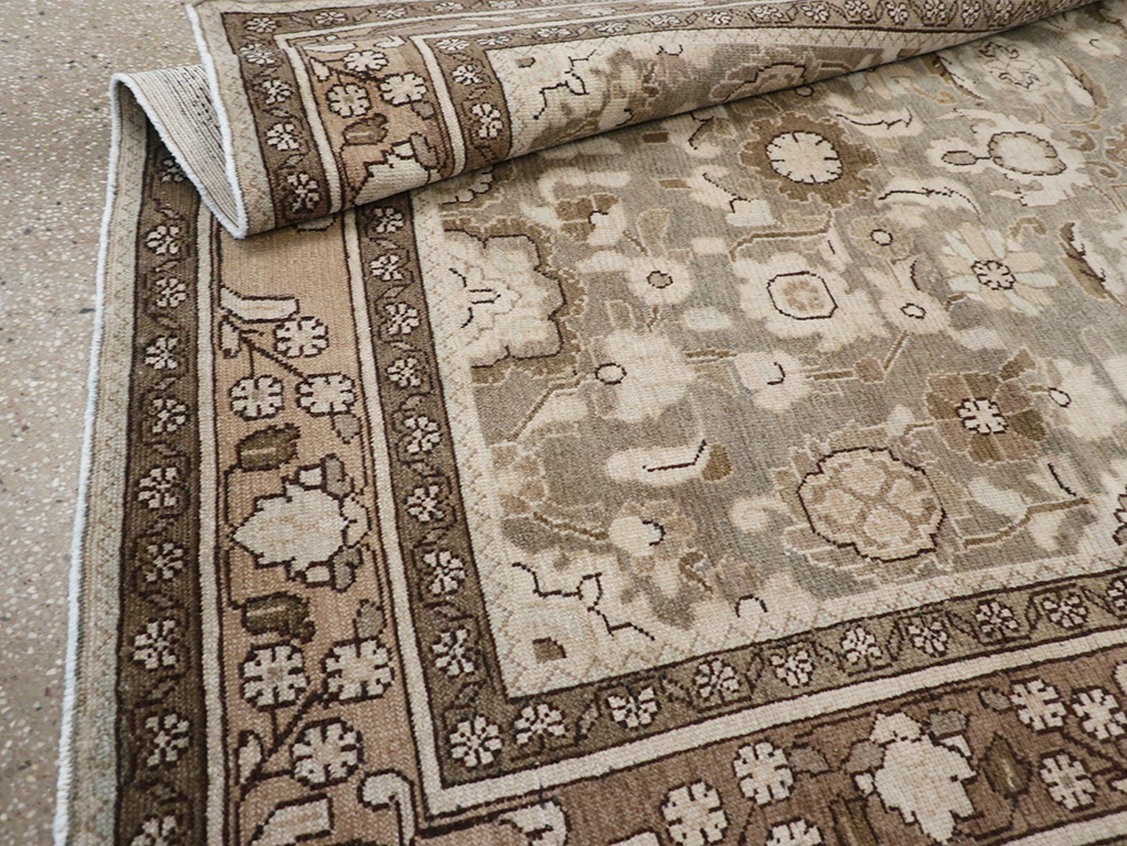 Vintage Persian Malayer Accent Rug, No.32914 - Galerie Shabab