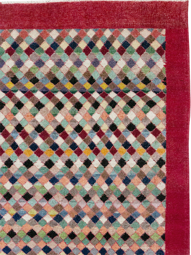 Vintage Turkish Anatolian Small Room Size Carpet, No.32927 - Galerie Shabab