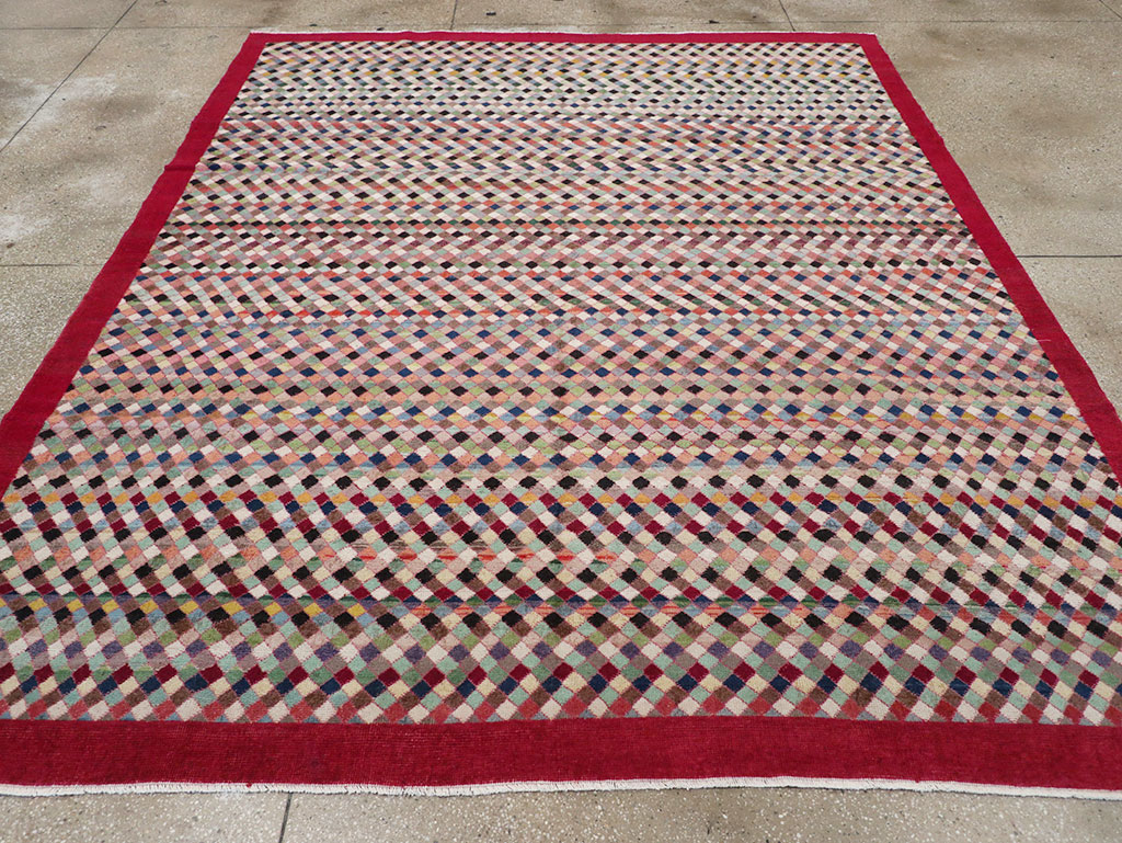 Vintage Turkish Anatolian Room Size Carpet, No.32927 - Galerie Shabab