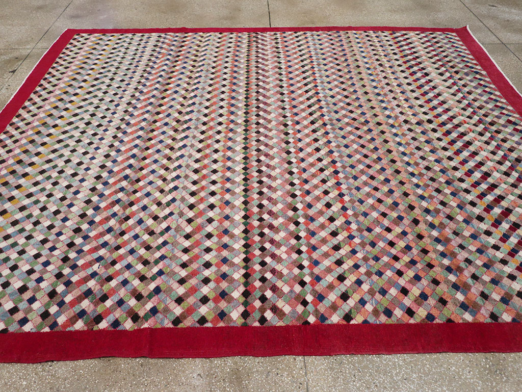 Vintage Turkish Anatolian Room Size Carpet, No.32927 - Galerie Shabab