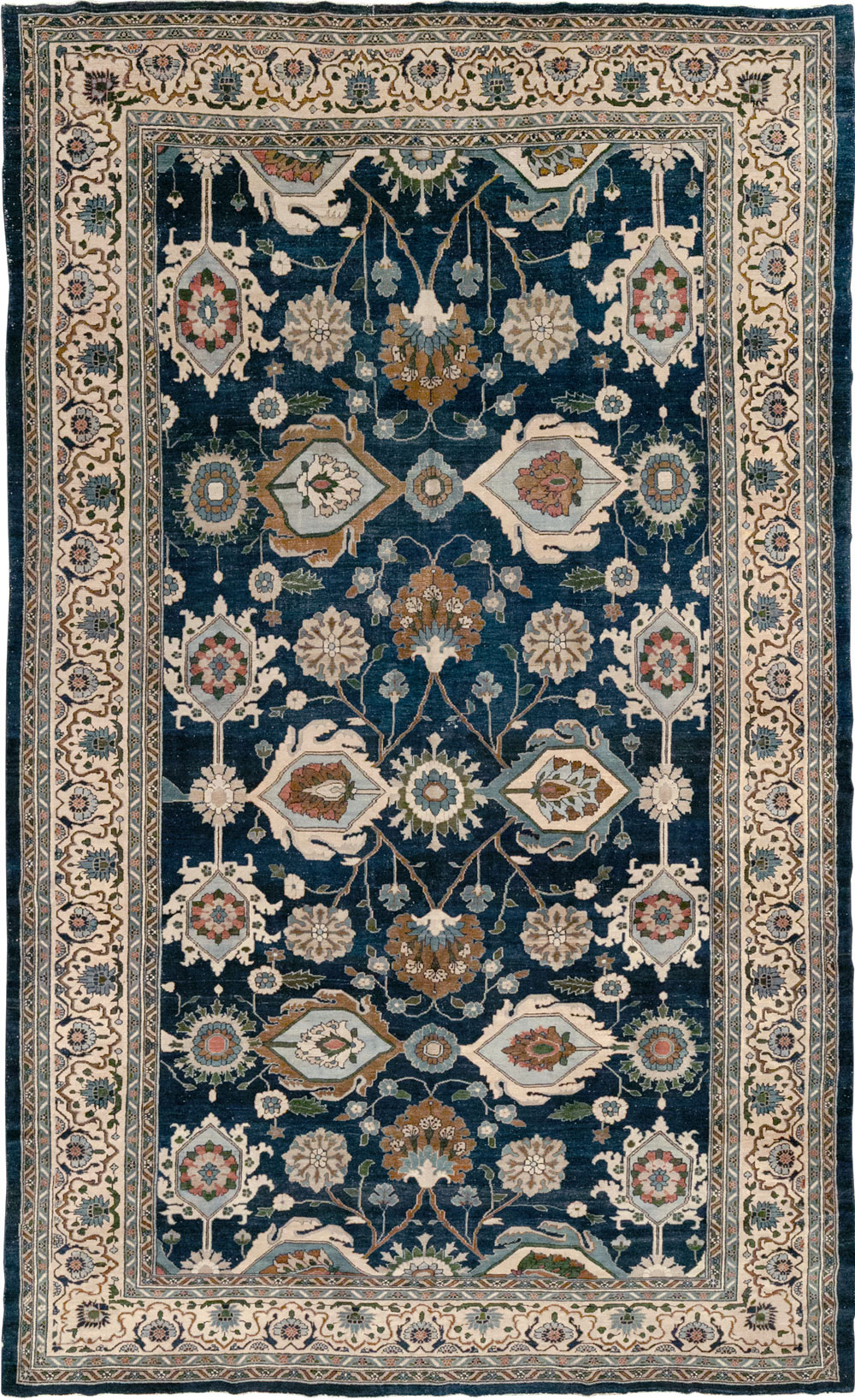 Antique Persian Malayer Large Carpet, No.32932 - Galerie Shabab