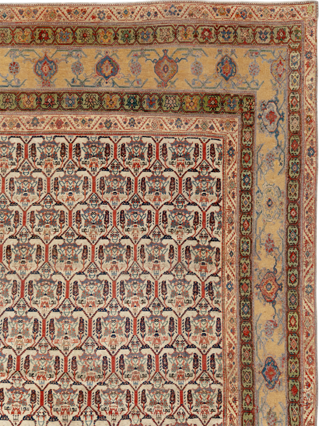 Antique Persian Fereghan Mahal Oversize Carpet, No.32933 - Galerie Shabab