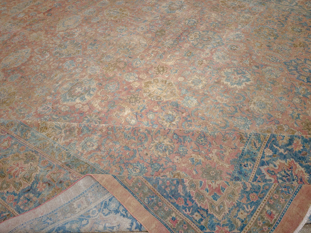 Antique Indian Lahore Oversize Carpet, No.32935 - Galerie Shabab