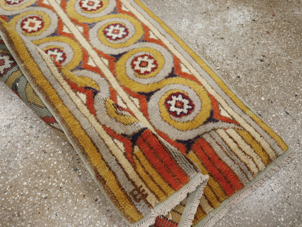 Vintage European Art Deco Rug, No.32949 - Galerie Shabab