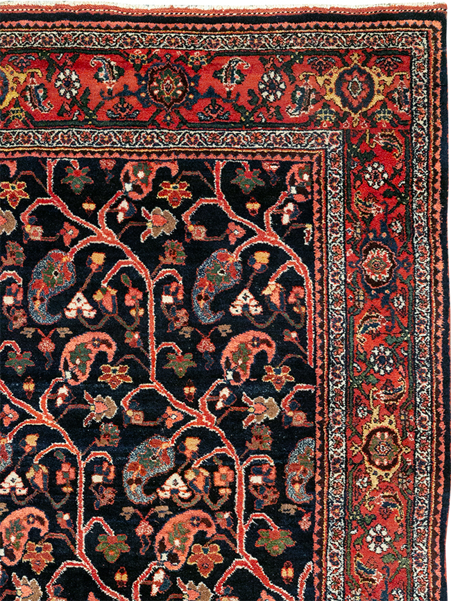Antique Persian Bidjar Gallery Carpet, No.32953 - Galerie Shabab