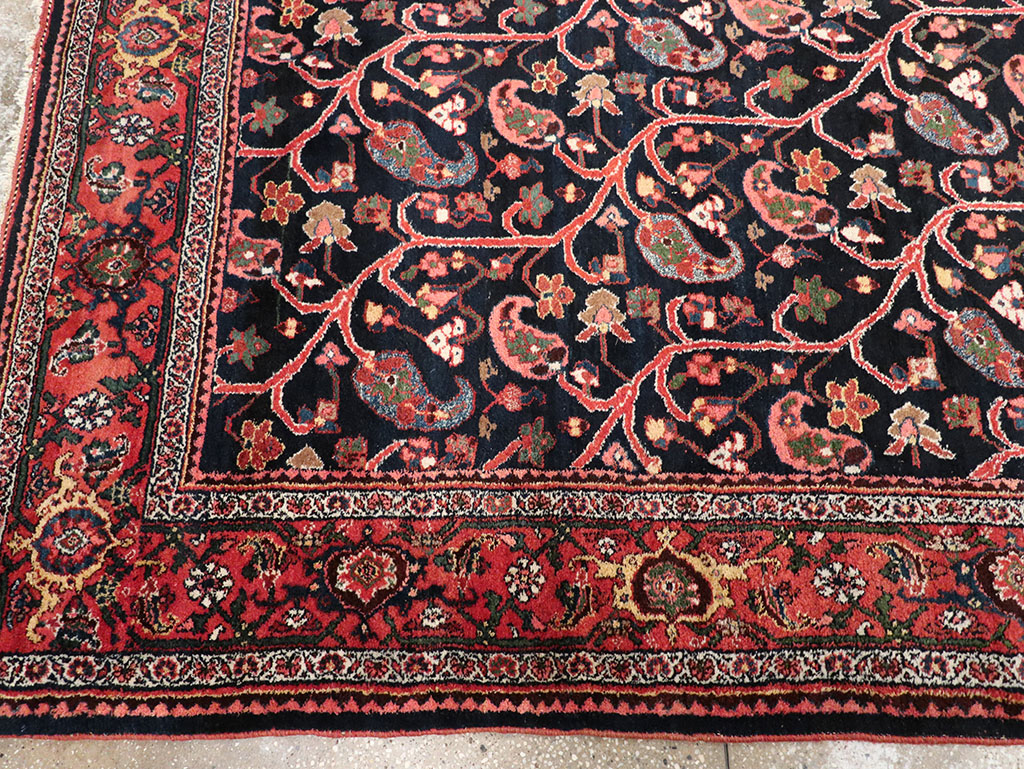 Antique Persian Bidjar Gallery Carpet, No.32953 - Galerie Shabab
