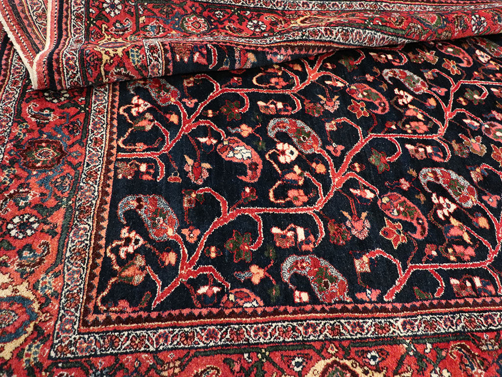 Antique Persian Bidjar Gallery Carpet, No.32953 - Galerie Shabab