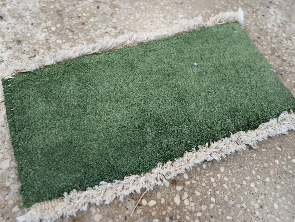 Modern Indian Cotton Throw Rug, No.32960 - Galerie Shabab