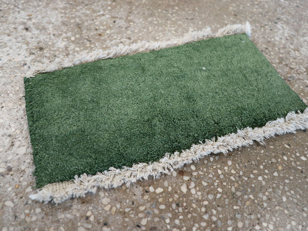 Modern Indian Cotton Throw Rug, No.32960 - Galerie Shabab