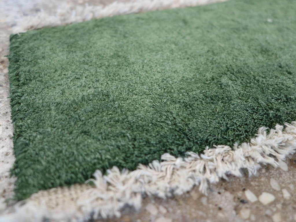 Modern Indian Cotton Throw Rug, No.32960 - Galerie Shabab