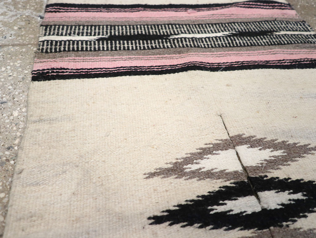 Vintage Mexican Poncho, No.32962 - Galerie Shabab